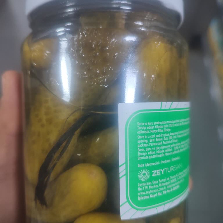 Salatalık Turşusunda Yabancı Maddeyle Karşılaştım, Açıklama Bekliyorum