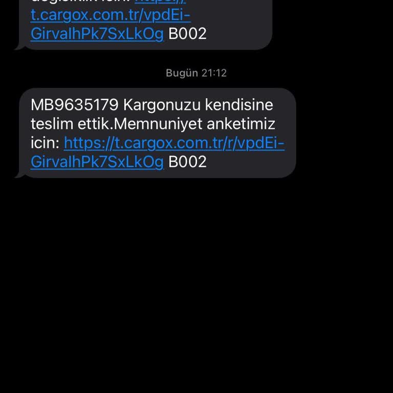 Teslim Edilmeyen Kargo İçin Bilgi Ve Çözüm Talebim Cevapsız Kaldı