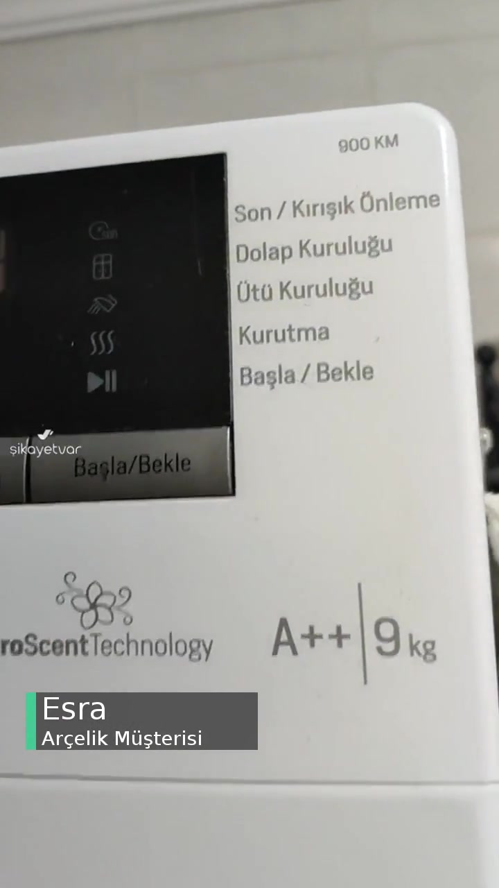 Arçelik Kurutma Makinesi Toz Problemi videonun kapak resmi