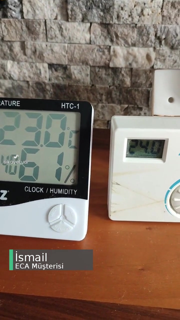 ECA Termostat Derecesi Farklı Gösteriyor videonun kapak resmi