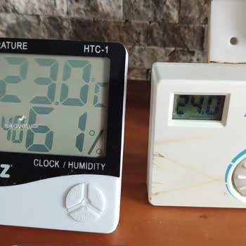 ECA Termostat Derecesi Farklı Gösteriyor