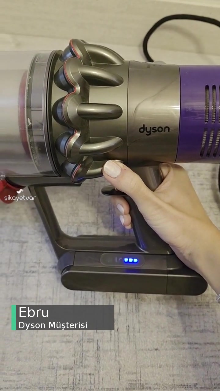 Dyson V10 Süpürgede Filtre Uyarısı Sorunu videonun kapak resmi