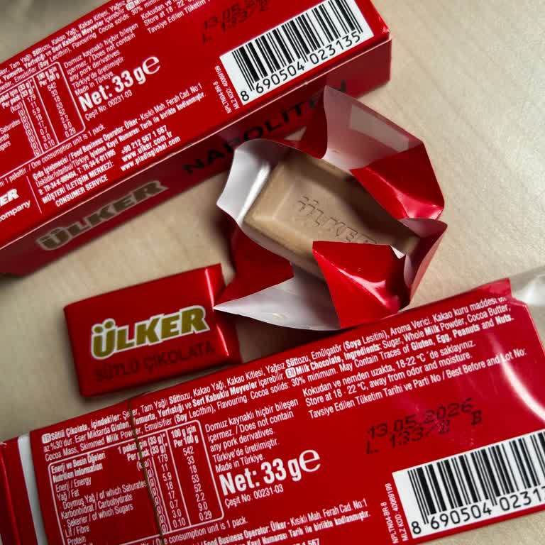 Aldığım Ülker Napoliten Çikolatanın Renginde Sorun Ve Bozukluk Şüphesi