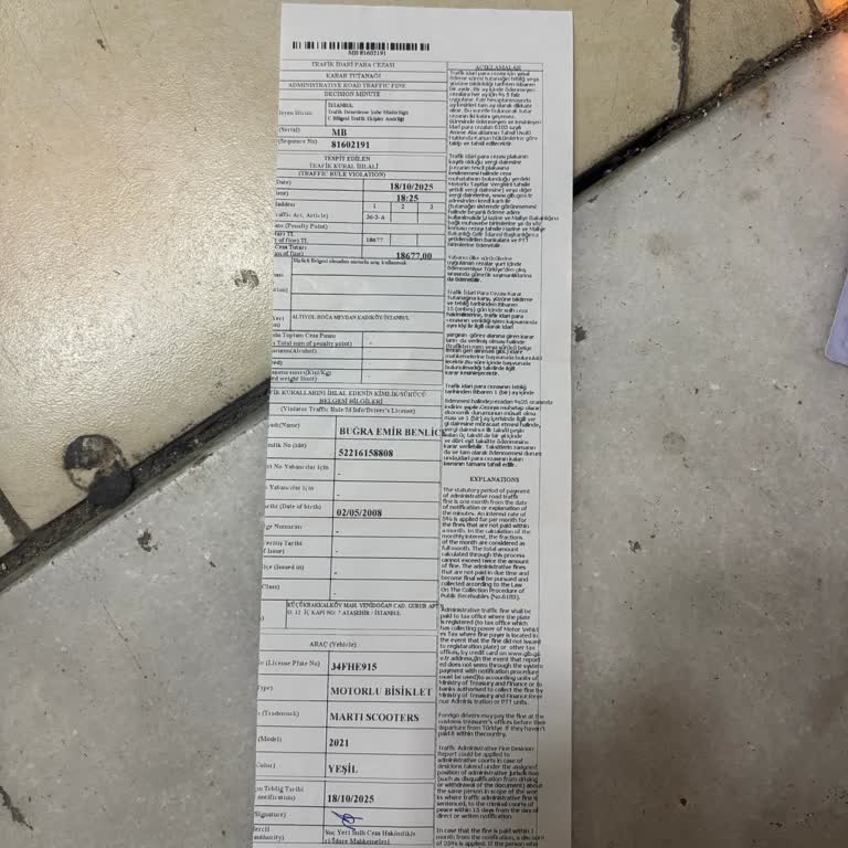 Martı 25CC Mobilet Kullanımında Ehliyet Bilgilendirmesi Eksikliği Nedeniyle Mağduriyet