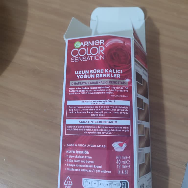 Garnier Saç Boyasında Renk Sorunu Ve SKT Bilgisi Eksikliği Nedeniyle Mağduriyet