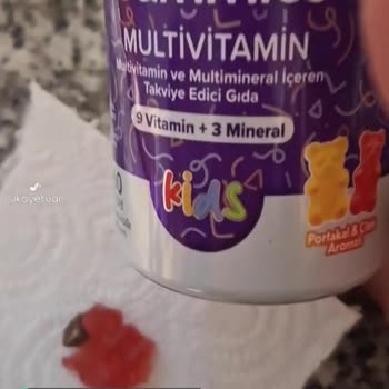 Orzax Multivitaminden Tuhaf Cisim Çıktı!