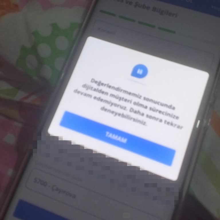 MobilDeniz Uygulamasında Başvuru Tamamlanamıyor, Müşteri Hizmetlerinden Çözüm Yok