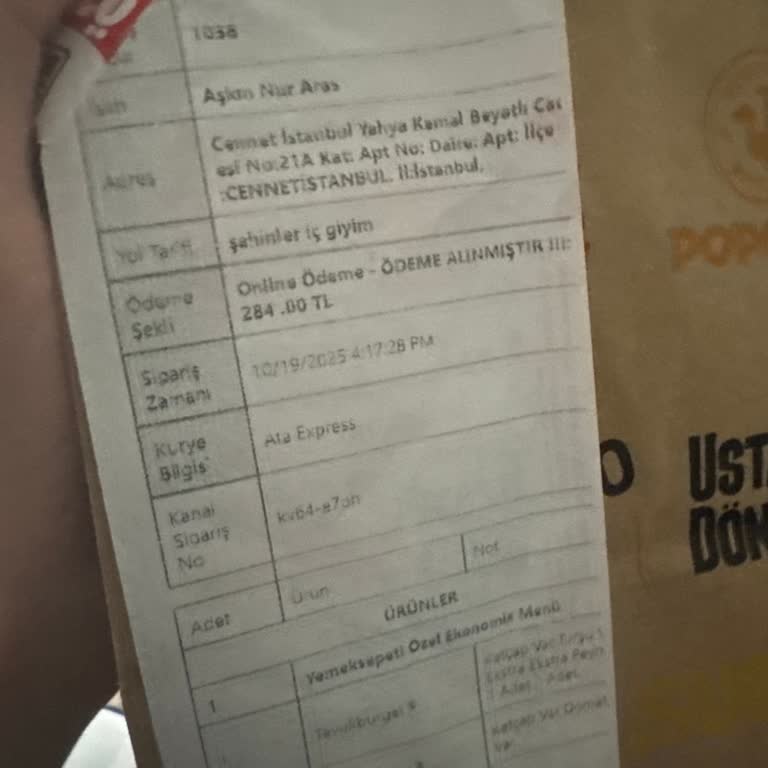 Yanlış Paket Teslimatı Ve Müşteri Hizmetlerinde İlgisizlik