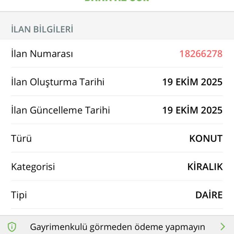 Emlakjet'te Kiralık Ev İlanı Üzerinden Yaşanan Mağduriyet Ve Yetersiz Destek