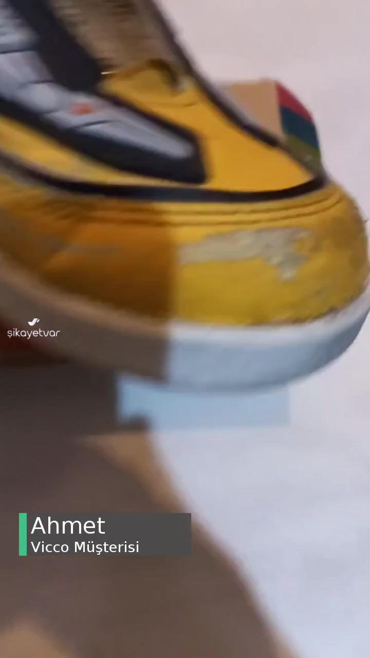 Vicco Ayakkabı Parçalandı 1 Ay Olmadan! videonun kapak resmi