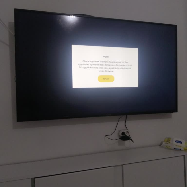 TV+ Uygulaması Televizyonumda Desteklenmiyor, Sorunun Giderilmesini Talep Ediyorum