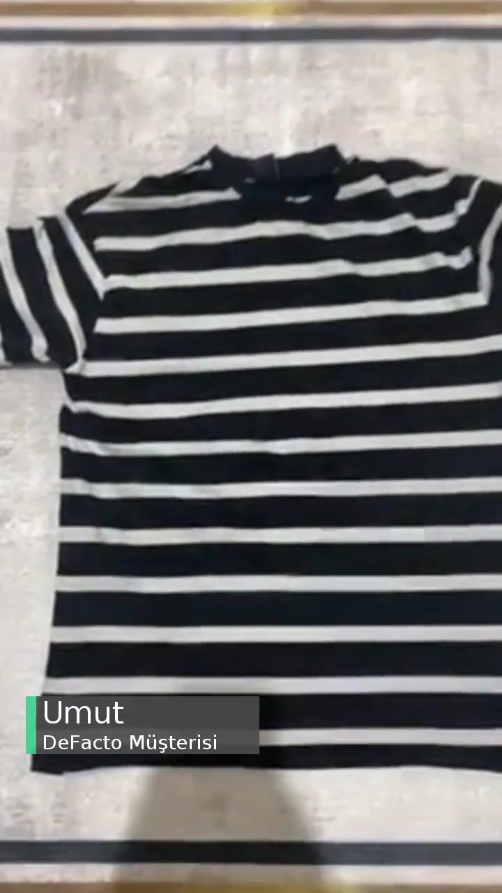 DeFacto Yamuk Dikilmiş T-shirt videonun kapak resmi
