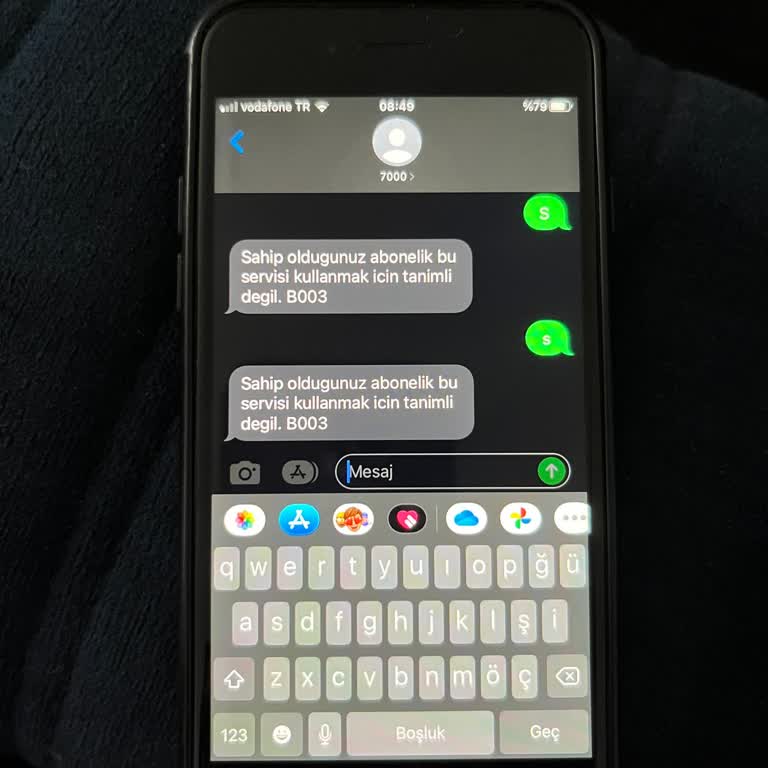 Vodafone Yanımda Uygulamasına Şifre Gelmeme Sorunu Ve Yetersiz Destek