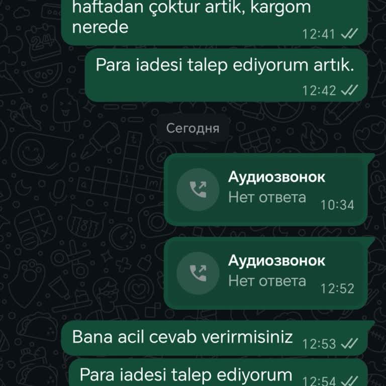 Siparişim Gönderilmedi, İletişime Geçilmiyor Ve Param İade Edilmiyor