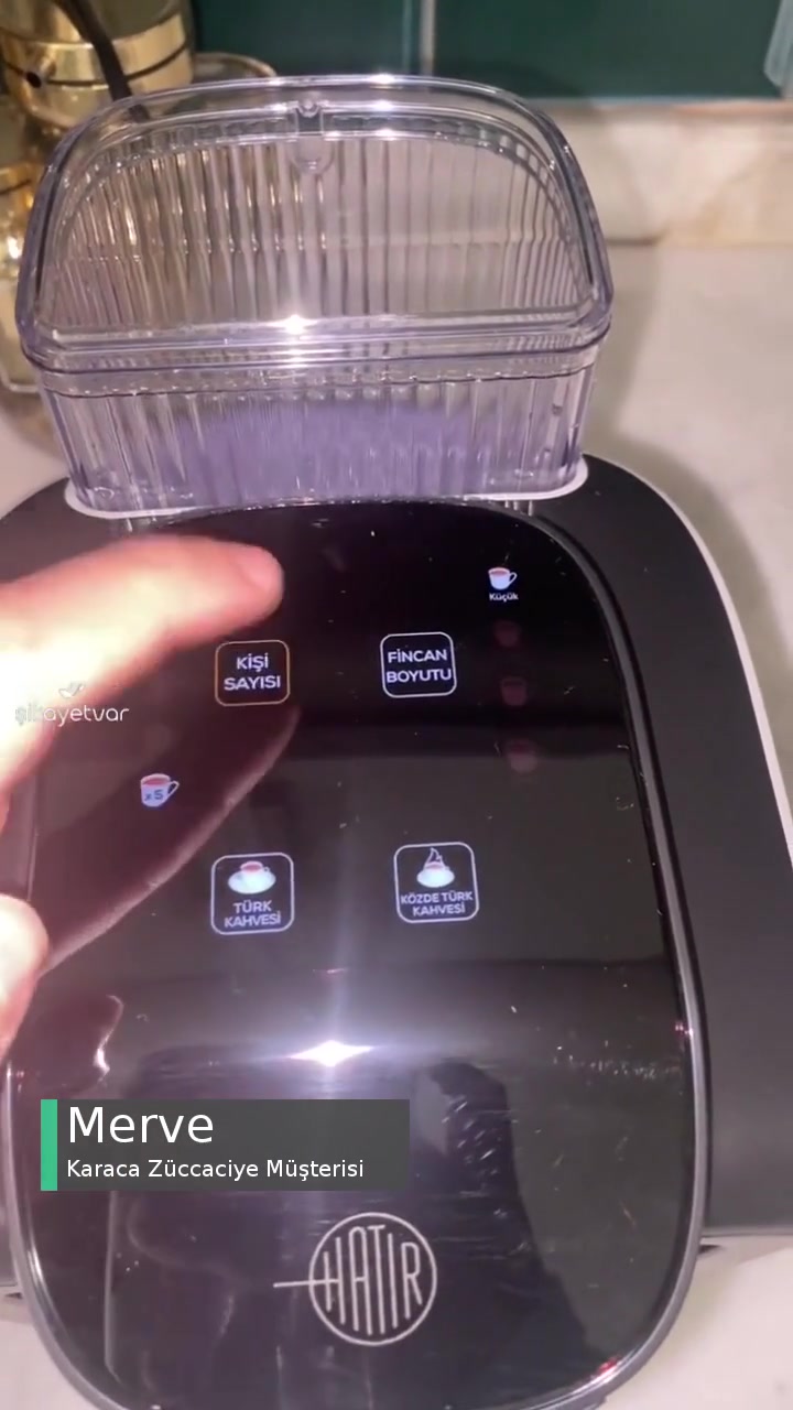 Karaca Hatır Otomatik Su Hazneli Kahve Makinesi Çalışmıyor videonun kapak resmi