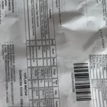 Hatemoğlu Giyim Ürün Faturası Faklı Etiketi Farklı