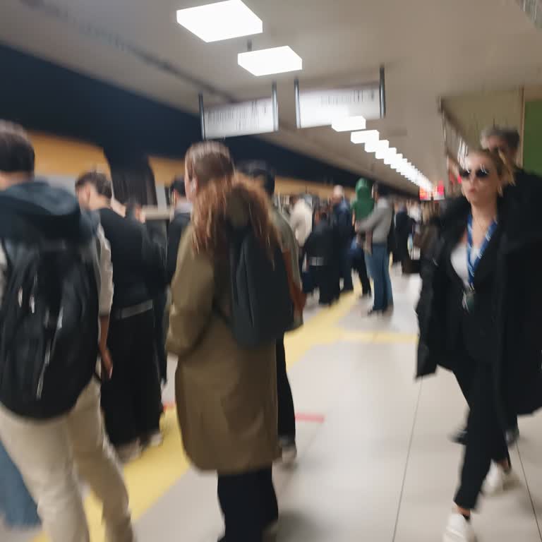 M5 Metrosunda Yoğunluk Nedeniyle İşe Ve Okula Geç Kalıyoruz