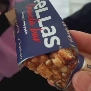 Fellas Granola Bar İçinden Yabancı Madde Çıktı: Sağlığım Tehlikeye Girdi