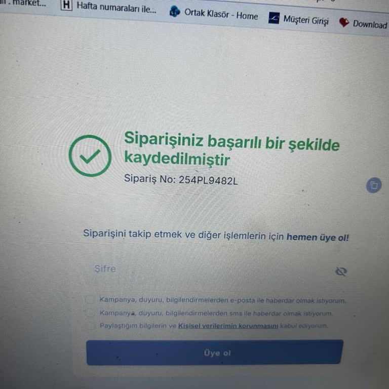 Sipariş Sonrası Ürün Teslimatı Ve Müşteri Hizmetleri Sorunu