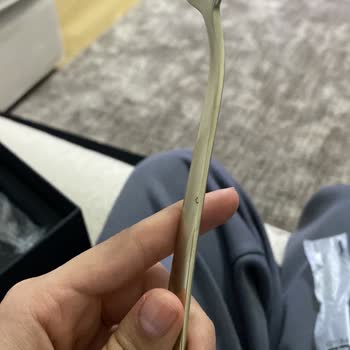 Aldığım Çatal Kaşık Bıçak Takımında Çizik Ve Boya Sorunu