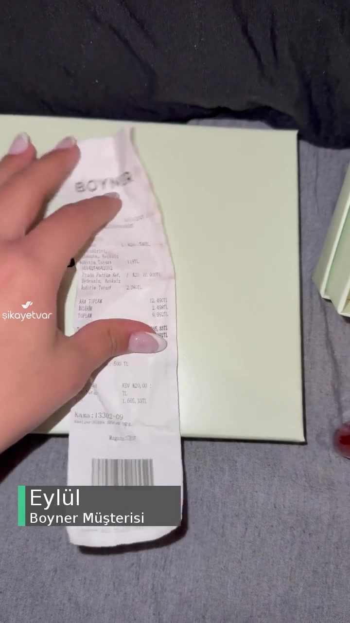 Boyner 10.000 TL Verdiğim Parfümüm Şüpheli Çıktı videonun kapak resmi