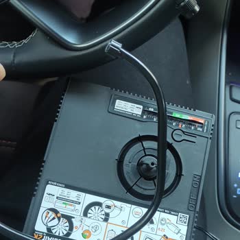 Lastik Şişirme Pompası İlk Kullanımda Kırıldı, Yolda Kaldım