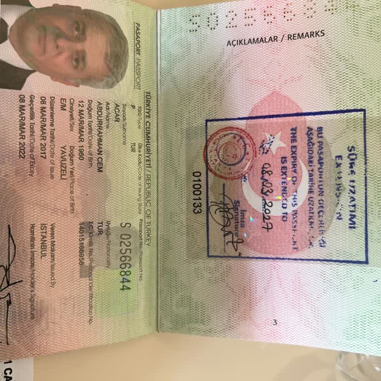 Resmi Pasaport Uzatması Kabul Edilmedi, Biletim Yandı Ve Ücret İadesi Yapılmadı