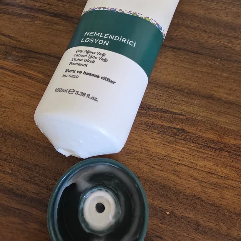 Kırık Kapaklı Nemlendirici Losyon İçin Değişim Talebi