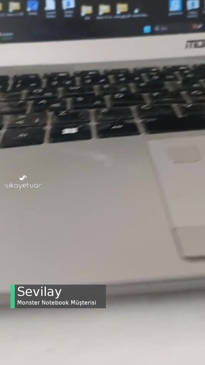 Monster Notebook Gövdesi Şişti Tuşlar Sökülüyor videonun kapak resmi