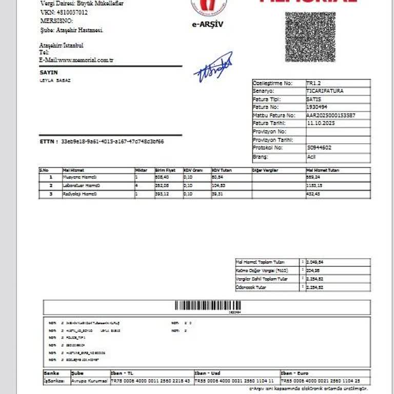 Bilgilendirme Yapılmadan Yüksek Fatura Kesilmesi Ve Ücret İadesi Talebi