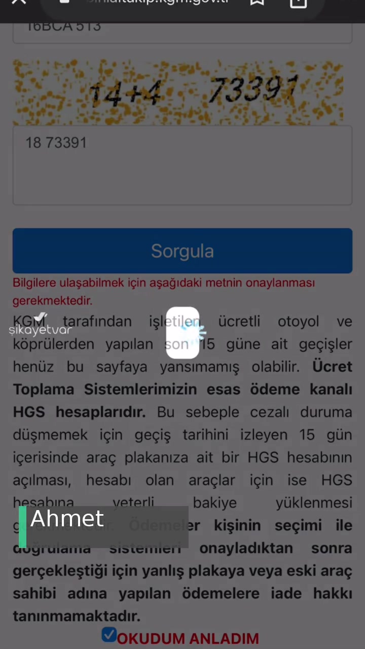 Karayolları Genel Müdürlüğü Otoyol Geçiş Ücreti İtirazı videonun kapak resmi