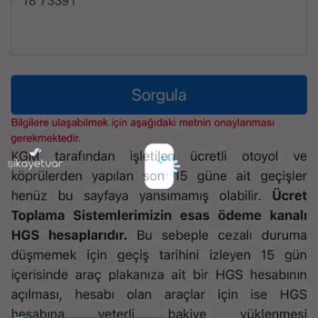 Karayolları Genel Müdürlüğü Otoyol Geçiş Ücreti İtirazı