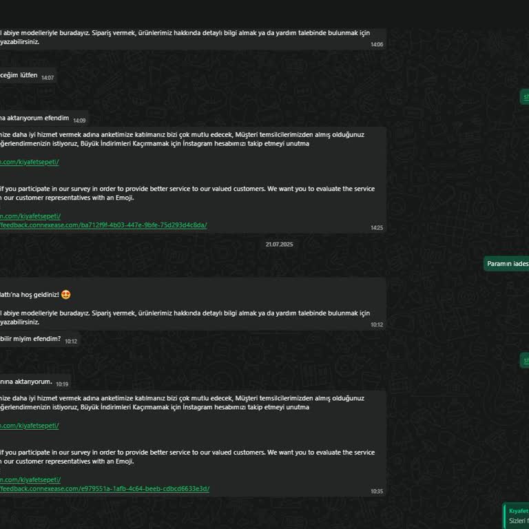 İade Sürecinde Oyalama Ve Hesabıma Yatmayan Para