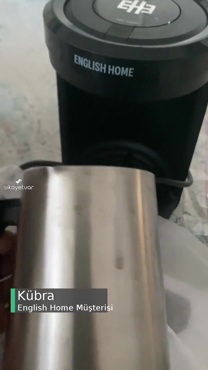English Home Kahve Makinesi Sıkıntısı videonun kapak resmi