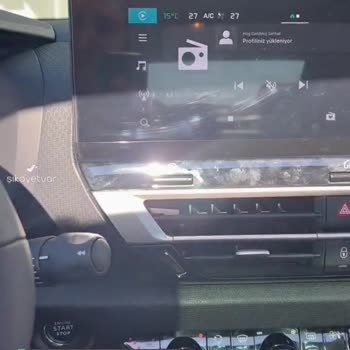 Citroen C4X Aracın Cam Tavan Fitilinde Yırtık