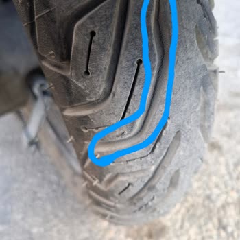 I Face Cracks on My New Michelin City Grip 2 Motorcycle Tire After Only 500 KM