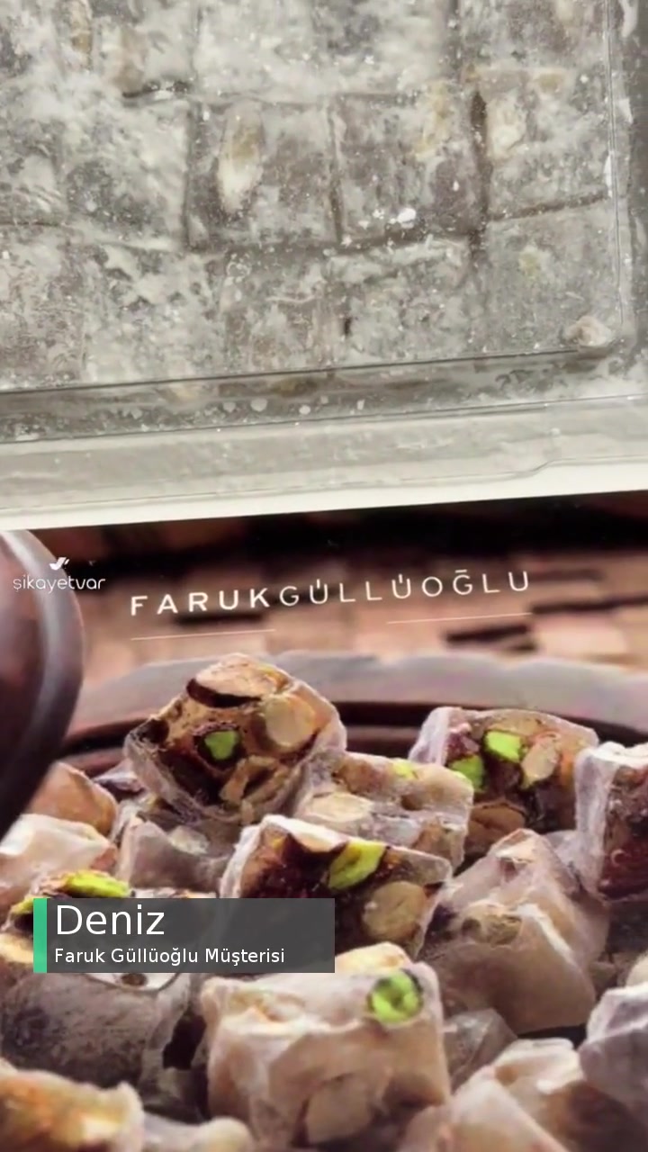 Karaköy Faruk Güllüoğlu Lokumda Böcek videonun kapak resmi