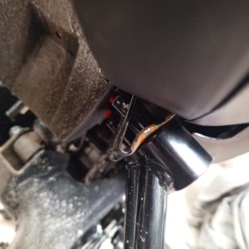 Sıfır Motosikletin Şasi Demiri Yamuk Ve Paslı Çıktı Güvenliğinden Endişeliyim