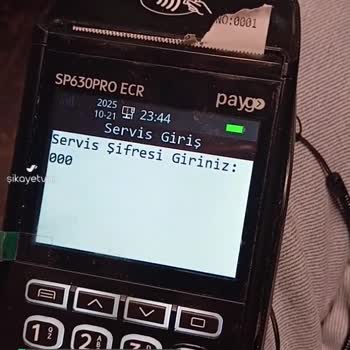 Paygo Bağlantı Ve Servis Şifresi Hatası