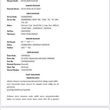 Kırık Televizyon, Cevapsız Kargo Ve A101’den Çözüm Yok!