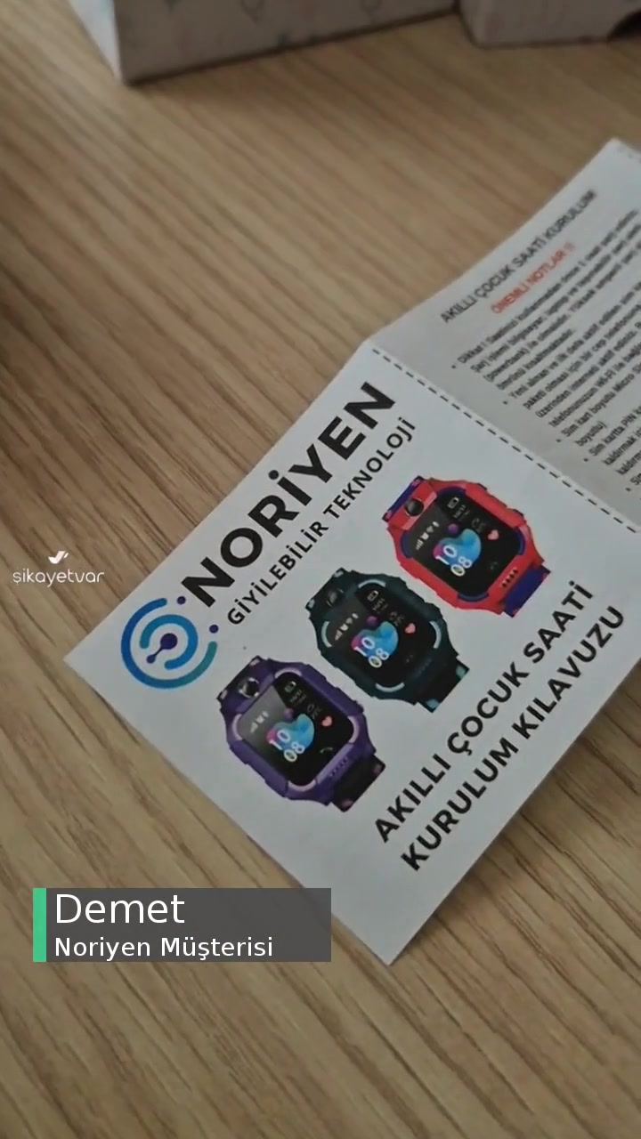 Noriyen Hatalı Ürün İçin Destek Olunması videonun kapak resmi