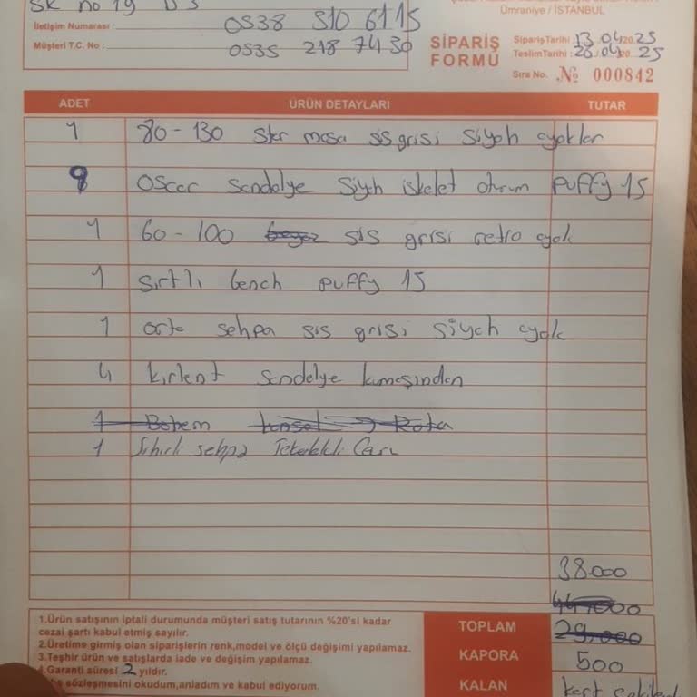 Elit Home Mobilya’dan Satın Aldığım Ürünler 7 Ay Geçmesine Rağmen Teslim Edilmedi, Paramın İadesini Talep Ediyorum