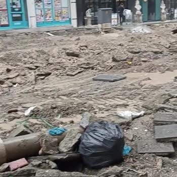 Van Büyükşehir Belediyesi Eski Cezaevi Caddesinin Hali