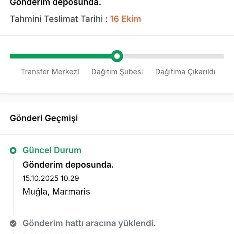 Teslim Edilmeyen Kargo Ve İptal Sorunu