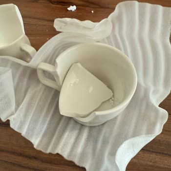 Satın Aldığım Kahvaltı Takımında Kırık Fincanlar Ve Yetersiz Mağaza Desteği