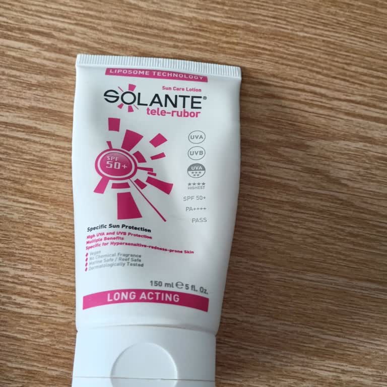 Solante Tele-Rubor: Kalitesiz Ürün Ve Ciltte Güneş Lekesi Mağduriyeti