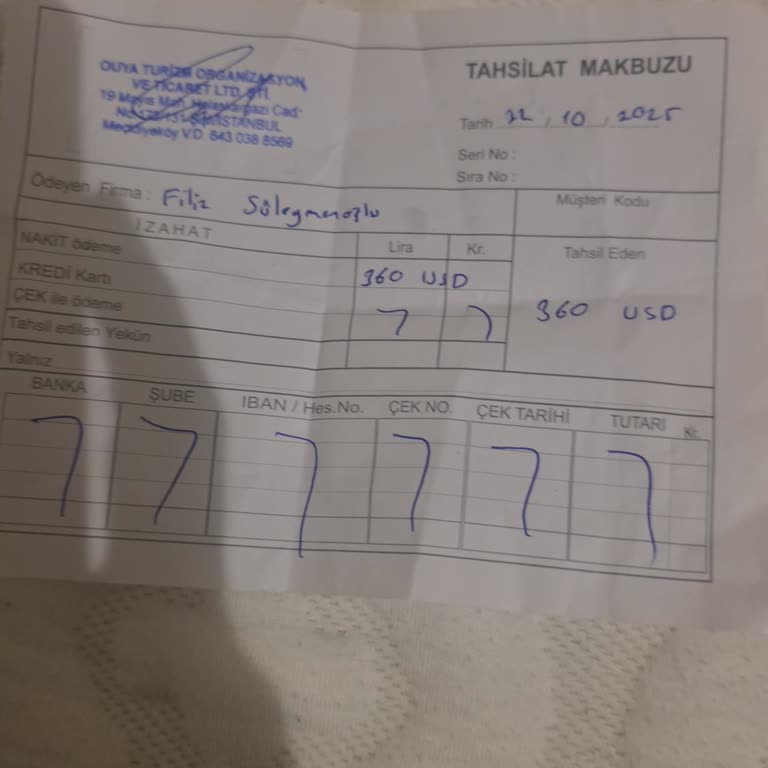 Ek Ücret Talepleri Ve Resmi Makbuz Sorunu