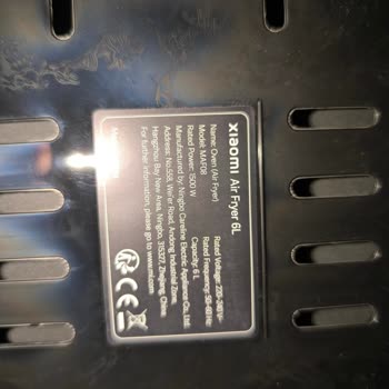 Xiaomi Airfryer’da Artan Paslanma Ve Garanti Sorunu