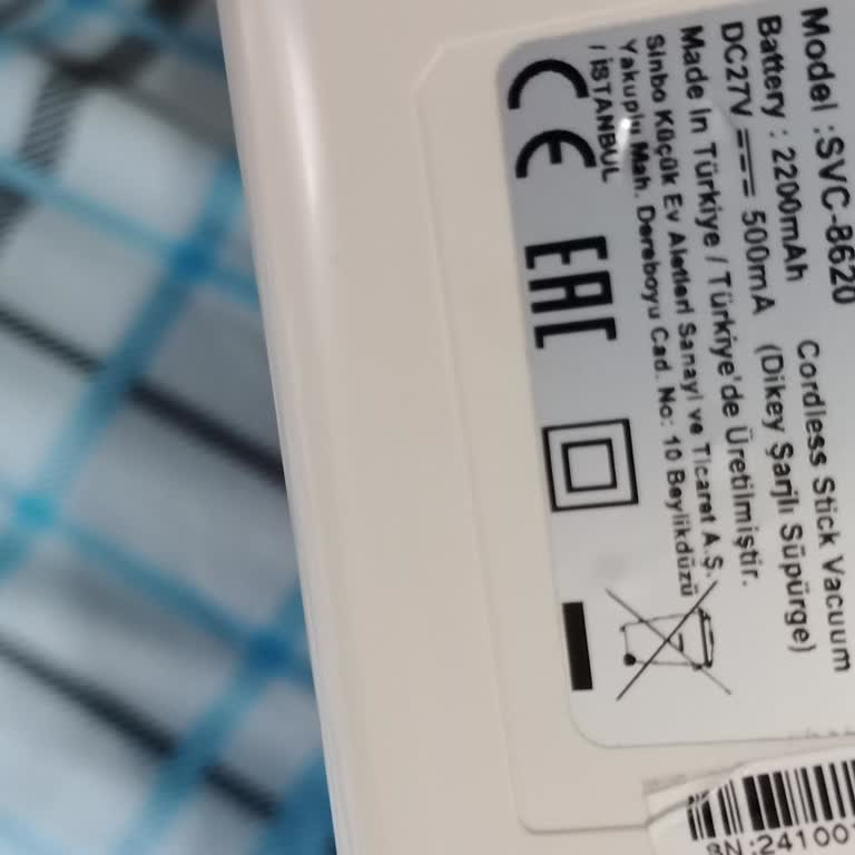 Sinbo SVC 8620 Süpürge Hortum Düğmesi Kırıldı, Yedek Parça Talebi Karşılanmıyor