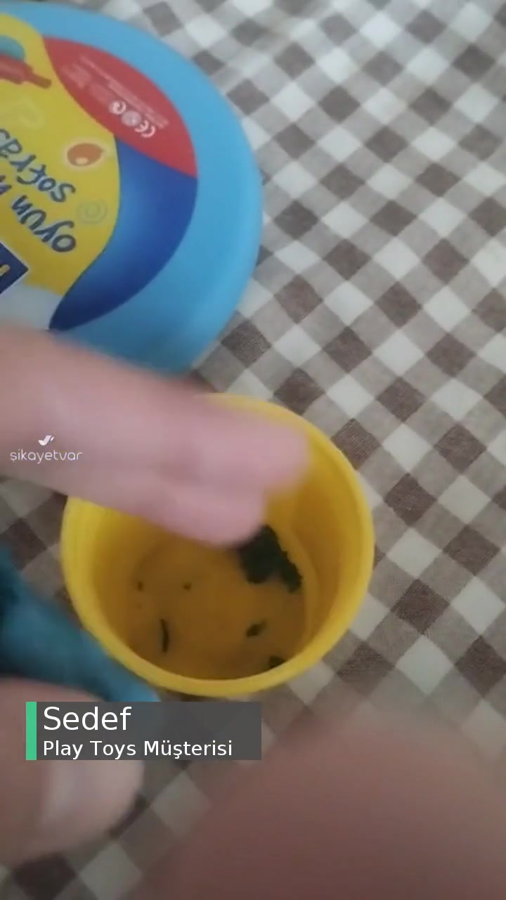Play Toys Hamurda Cam Gibi Parçalar Var! videonun kapak resmi